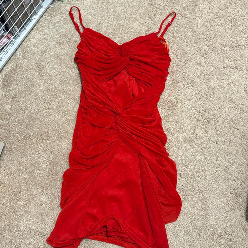 Red dress